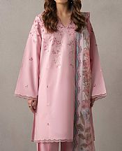 Seran Blush Pink Lawn Suit- Pakistani Lawn Dress