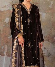 Dark Brown Velvet Suit