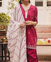 Magenta Lawn Suit (2 Pcs)