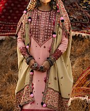 Seroli Tea Pink Karandi Suit- Pakistani Winter Dress