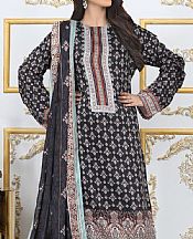 Shaista Charcoal Grey Viscose Suit- Pakistani Winter Clothing