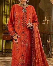 Bright Orange Viscose Suit