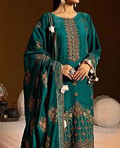 Teal Velvet Suit
