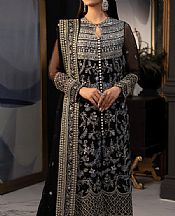 Sifa Black Chiffon Suit- Pakistani Designer Chiffon Suit