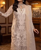 Sifa Off White Chiffon Suit- Pakistani Chiffon Dress
