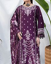 Sifa Grape Purple Viscose Suit- Pakistani Winter Dress