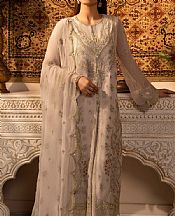 Sifa Beige/Pistachio Chiffon Suit- Pakistani Designer Chiffon Suit