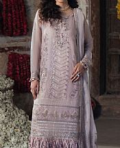 Sifa Lavender Chiffon Suit- Pakistani Designer Chiffon Suit