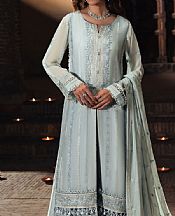 Sifa Sky Blue Chiffon Suit- Pakistani Chiffon Dress
