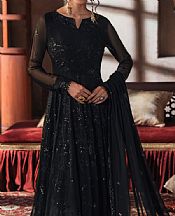 Sifa Black Chiffon Suit- Pakistani Chiffon Dress