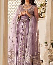 Sifa Mauve Net Suit- Pakistani Chiffon Dress
