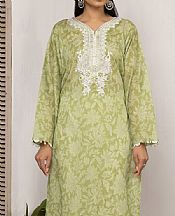 So Kamal Apple Green Lawn Suit (2 Pcs)- Pakistani Designer Lawn Suits