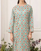 So Kamal Sky Blue Lawn Suit (2 Pcs)- Pakistani Designer Lawn Suits