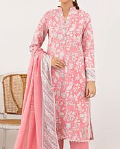 So Kamal Baby Pink Lawn Suit- Pakistani Designer Lawn Suits