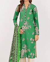 So Kamal Green Lawn Suit- Pakistani Lawn Dress