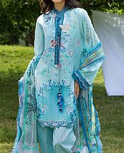 Turqupoise Lawn Suit