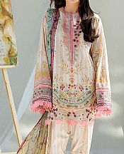 Sobia Nazir Ivory Lawn Suit- Pakistani Lawn Dress