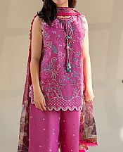 Sobia Nazir Hot Pink Lawn Suit- Pakistani Lawn Dress
