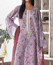 Sobia Nazir Lavender Lawn Suit- Pakistani Designer Lawn Suits