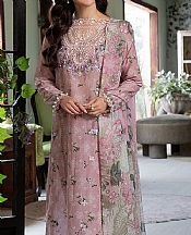 Sobia Nazir Rose Pink Lawn Suit- Pakistani Designer Lawn Suits