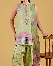 Mint Green Lawn Suit