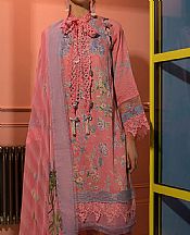 Sobia Nazir Tea Pink Lawn Suit- Pakistani Lawn Dress
