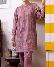 Sobia Nazir Mauve Lawn Suit (2 pcs)- Pakistani Designer Lawn Suits