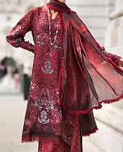 Light Burgundy Satin Suit