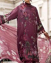 Old Mauve Satin Suit