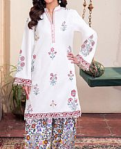 So Kamal Off-white Lawn Suit (2 Pcs)- Pakistani Designer Lawn Suits