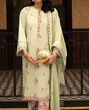 So Kamal Pistachio Lawn Suit- Pakistani Designer Lawn Suits