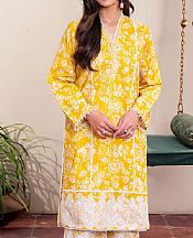 So Kamal Yellow Lawn Suit (2 Pcs)- Pakistani Designer Lawn Suits