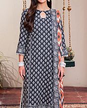 So Kamal Black Lawn Suit- Pakistani Lawn Dress