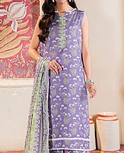 So Kamal Purple Lawn Suit- Pakistani Lawn Dress