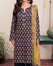 So Kamal Black Lawn Suit- Pakistani Designer Lawn Suits