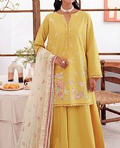 Golden Yellow Lawn Suit