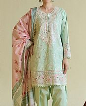 Mint Green Lawn Suit