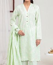 So Kamal Light Green Khaddar Suit- Pakistani Winter Clothing