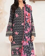 So Kamal Black/Pink Khaddar Suit- Pakistani Winter Dress