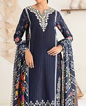 So Kamal Navy Khaddar Suit- Pakistani Winter Dress