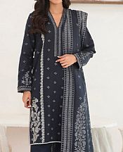 So Kamal Charcoal Khaddar Suit- Pakistani Winter Dress