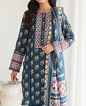 So Kamal Teal Khaddar Suit- Pakistani Winter Clothing