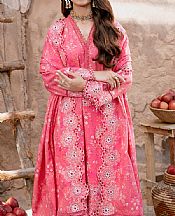 So Kamal Dark Pink Khaddar Suit- Pakistani Winter Dress
