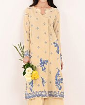 So Kamal Light Peach Viscose Suit (2 pcs)- Pakistani Winter Clothing