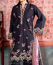 So Kamal Black Khaddar Suit- Pakistani Winter Dress