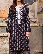 So Kamal Black Khaddar Suit (2 Pcs)- Pakistani Winter Dress