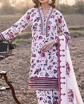 So Kamal White Khaddar Suit- Pakistani Winter Dress
