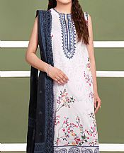 So Kamal Off White Cambric Suit- Pakistani Lawn Dress