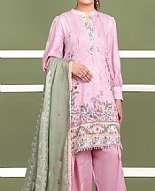 So Kamal Pastel Pink Cambric Suit- Pakistani Designer Lawn Suits