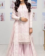 Oyster Pink/Off White Lawn Suit
